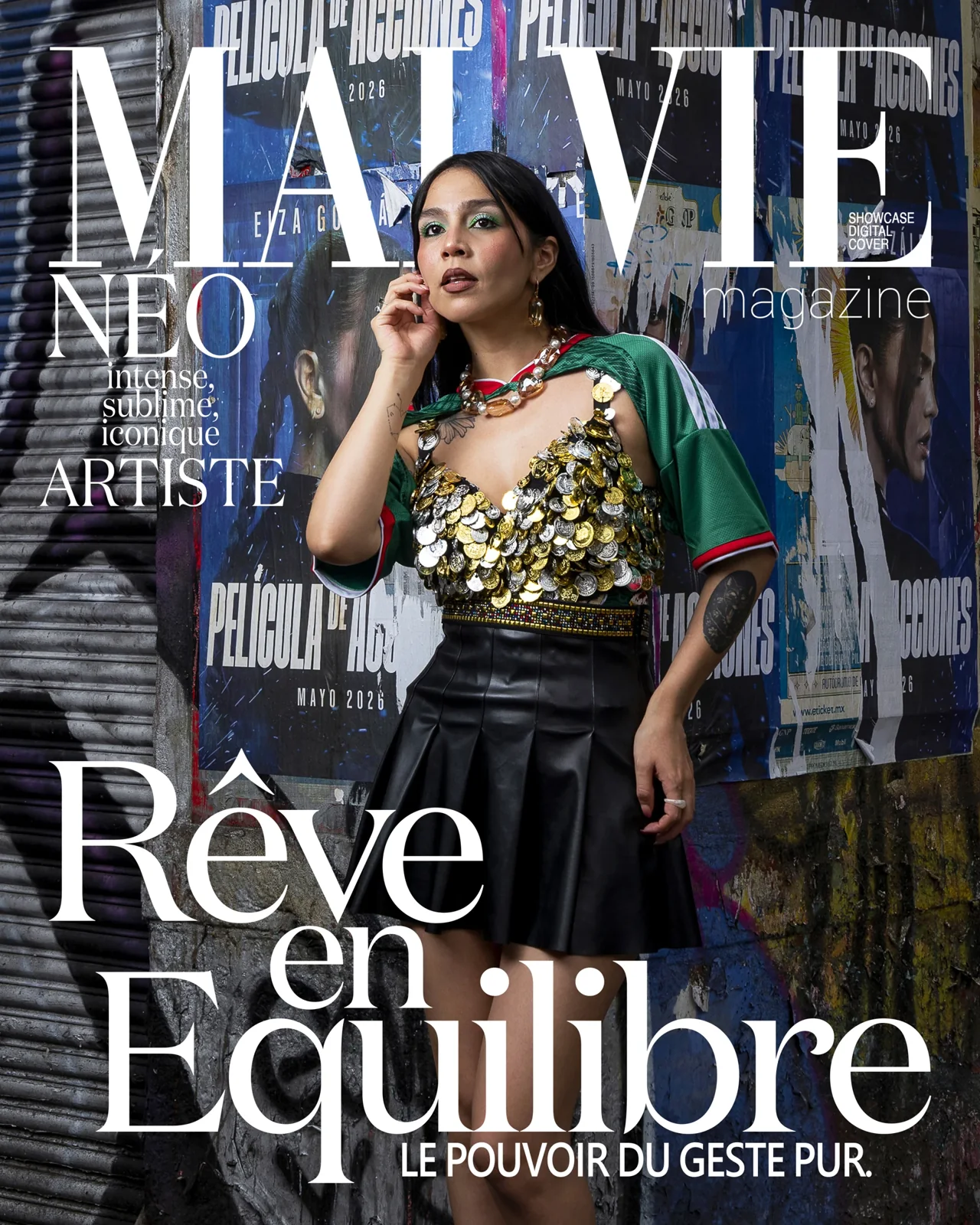 Portada original de MALVIE: Rêve en Équilibre